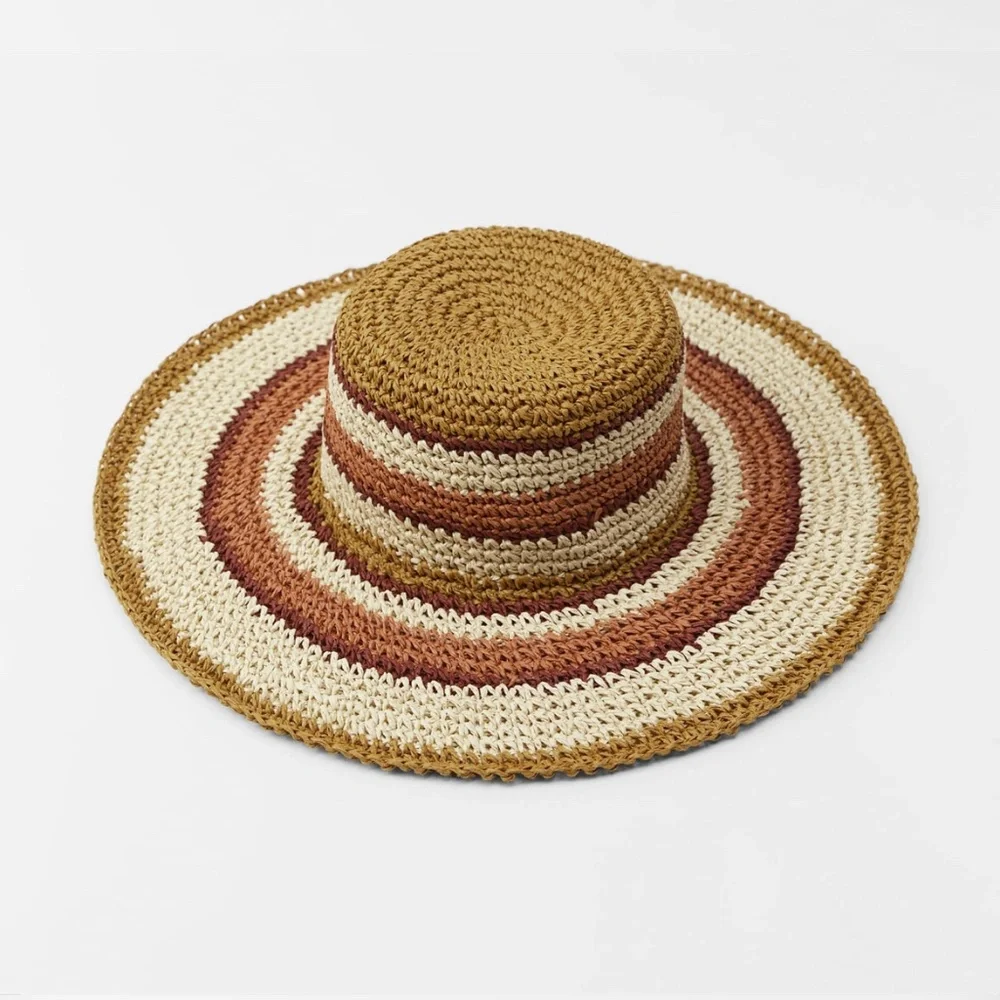 Zara limited edition striped picture hat you can’t miss for this summer Limited Edition Striped Dress Zara | TikTok main image 2